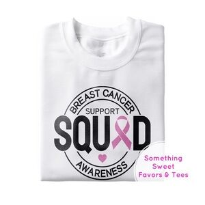 Breast Cancer Support Squad Tee